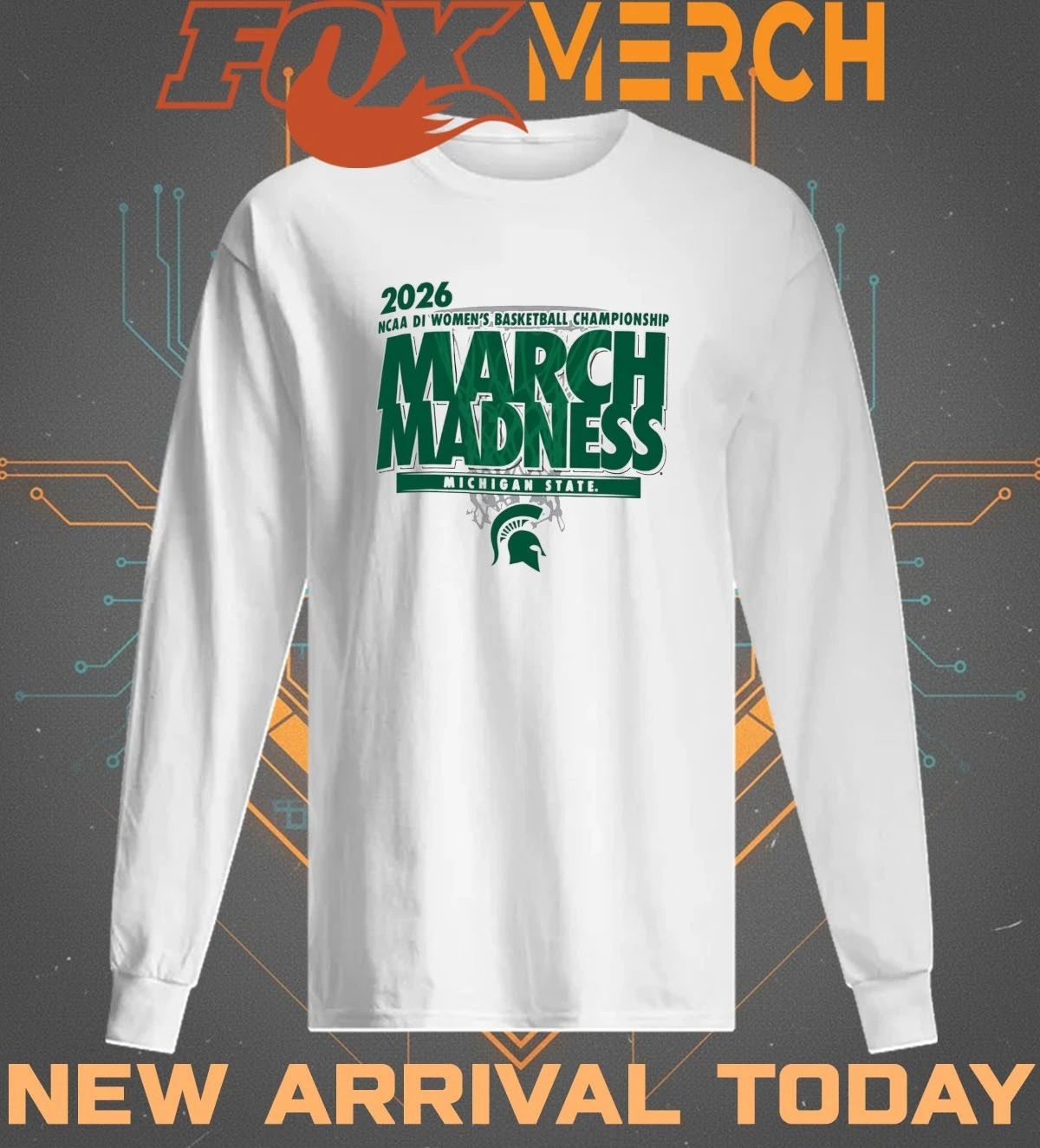 Michigan State Spartans 2026 NCAA DI Women’s Basketball Championship March Madness shirt