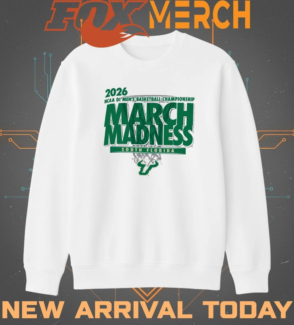 South Florida Bulls 2026 NCAA DI Men’s Basketball Championship March Madness shirt