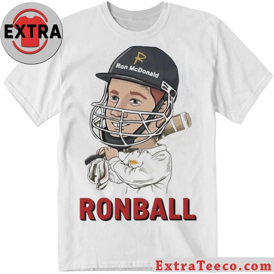 Original ausmencricket wearing Ronball Andrew McDonald Shirt