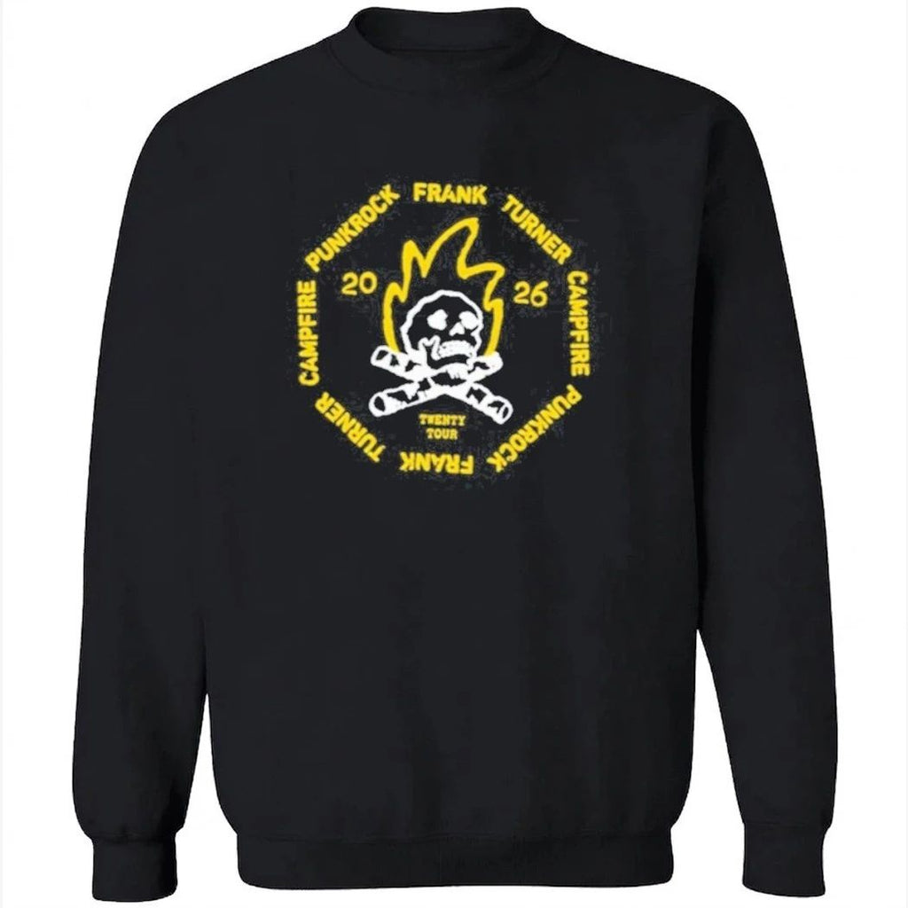 Frank Turner Campfire Punkrock April 2026 Twenty Tour Shirt