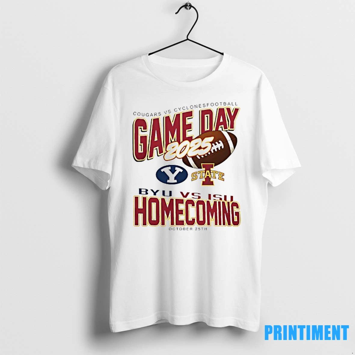 Iowa State Cyclones Vs Byu Cougars Gameday Homecoming Tshirts Sweater
