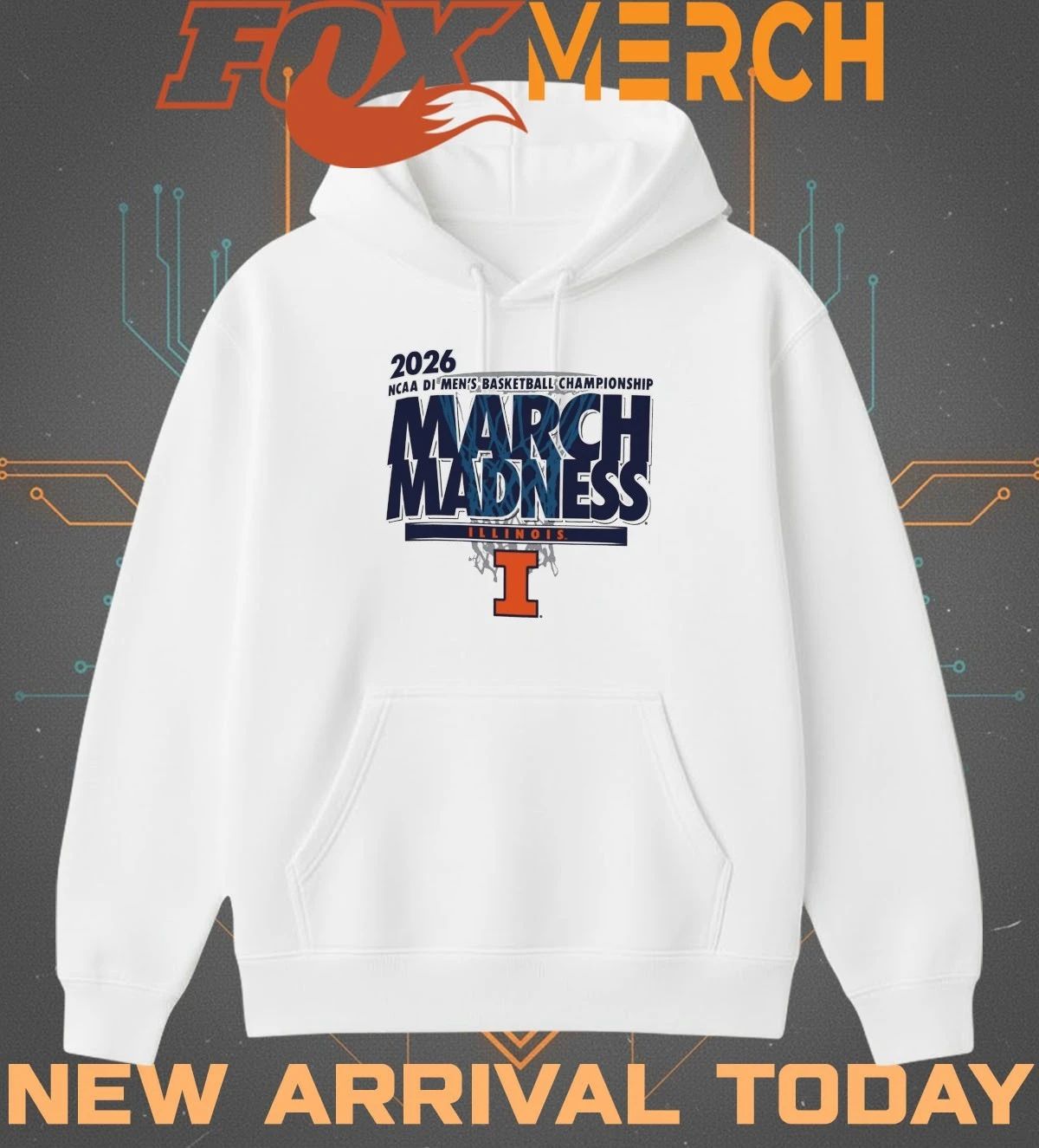 Illinois Fighting Illini 2026 NCAA DI Men’s Basketball Championship March Madness t-shirt