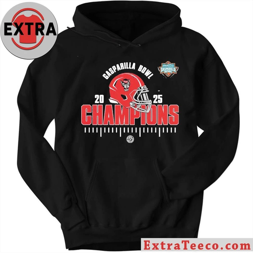 NC State Wolfpack 2025 Union Home Mortgage Gasparilla Bowl Champions NCAA Football Shirt