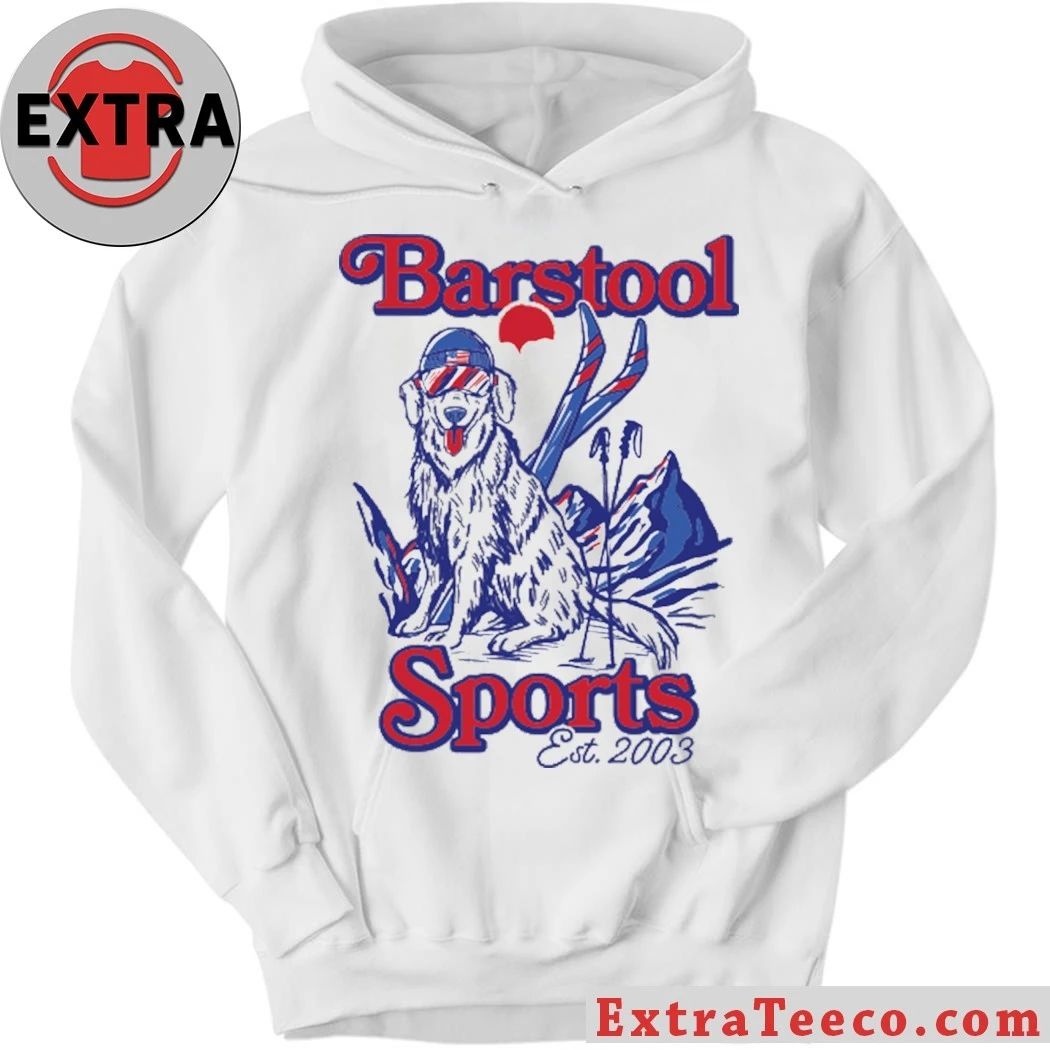 Original Barstool Sports Dog Ski Mountain Est 2003 Shirt