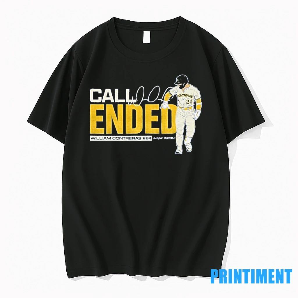 Call Ended William Contreras Brewers Tshirts Sweater