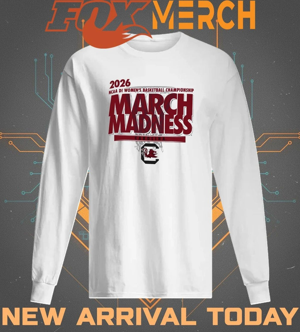 South Carolina Gamecocks 2026 NCAA DI Women’s Basketball Championship March Madness shirt
