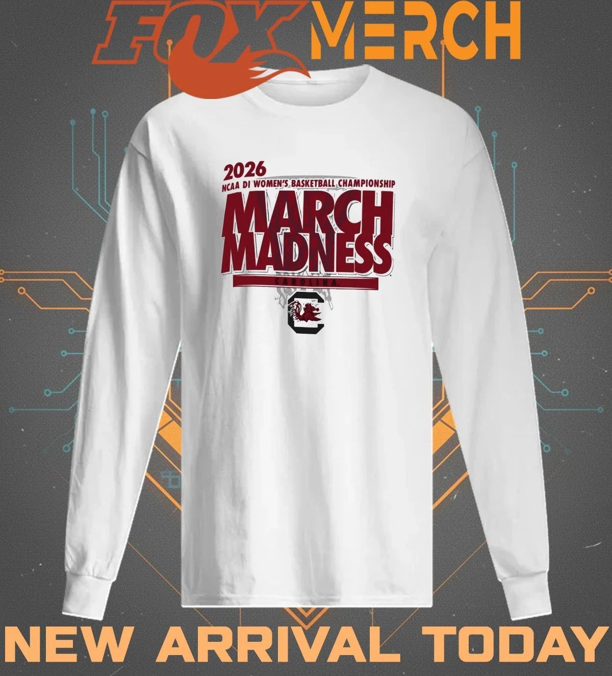 South Carolina Gamecocks 2026 NCAA DI Women’s Basketball Championship March Madness shirt
