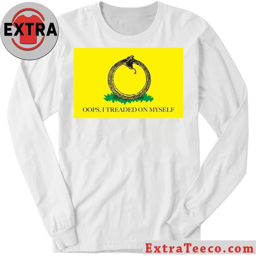 Original Oops I Treaded On Myself ICE the historic Gadsden flag of the United States 2026 Shirt