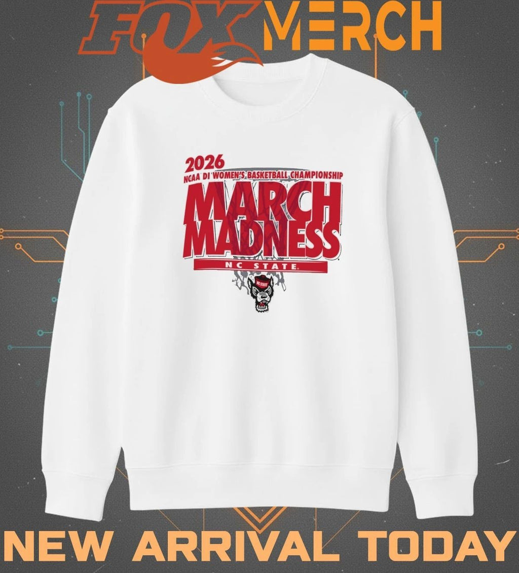 NC State Wolfpack 2026 NCAA DI Women’s Basketball Championship March Madness shirt