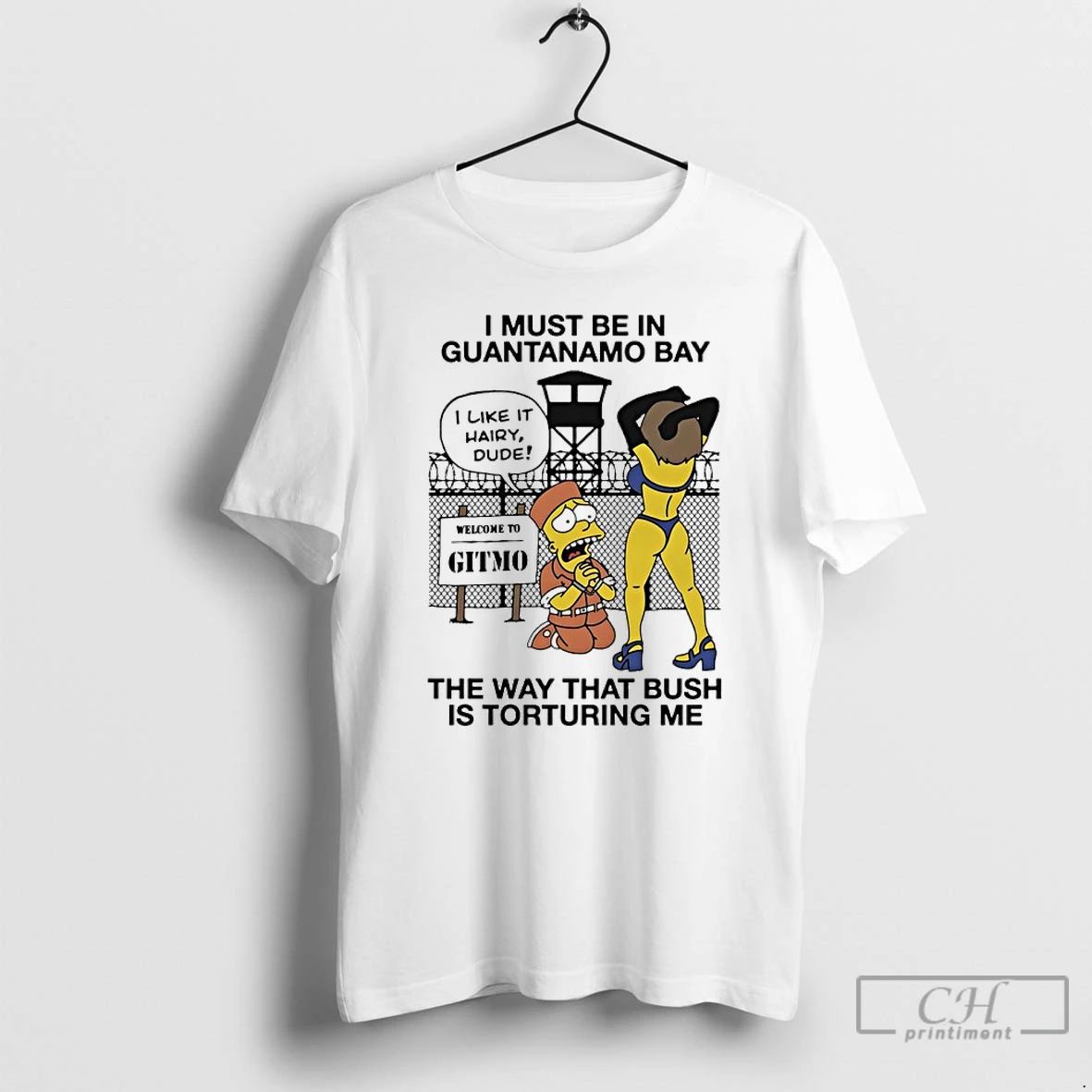 Premium The Simpsons I Must Be In Guantanamo Bay The Way That Bush Is Torturing