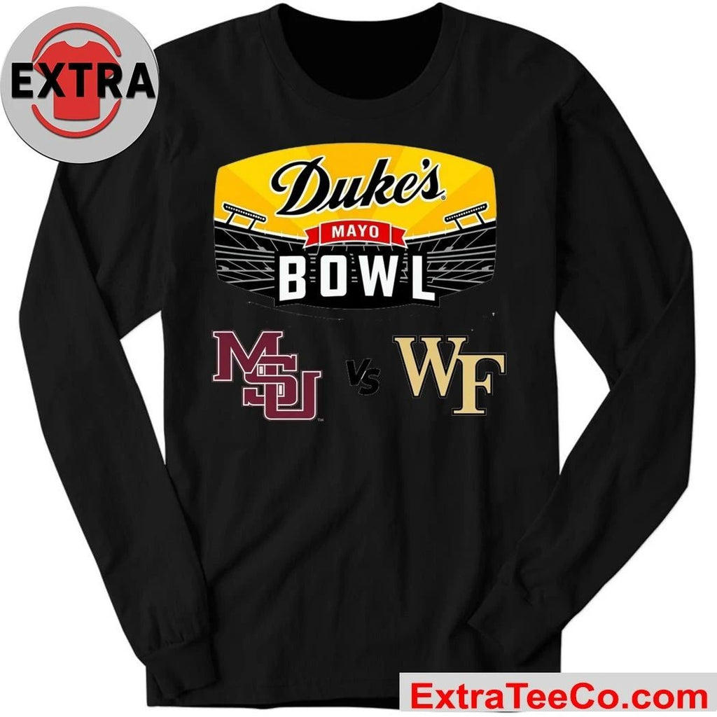 Duke’s Mayo Bowl 2026 will be a match between the Wake Forest Demon Deacons and the Mississippi State Bulldogs Shirt