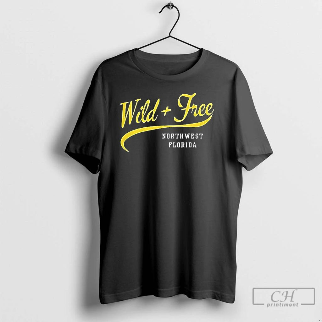 Premium Wild And Free Northwest Florida Retro T Shirts