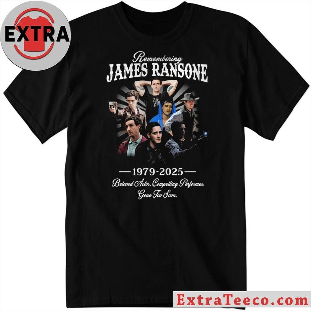 Remembering James Ransone 1979 2025 Beloved Actor Compelling Performance Gone Too Soon Hoodie Shirt