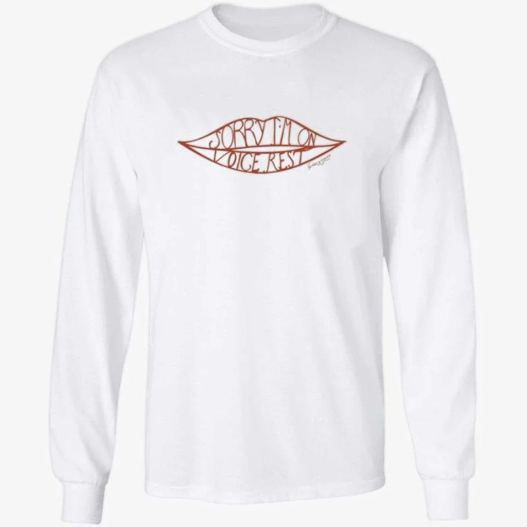 Sorry I’m On Voice Rest Giggly Squad Shirt