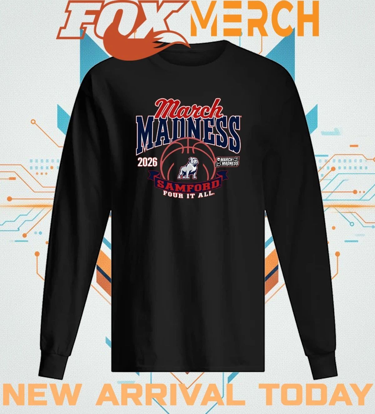 Samford University Women’s Basketball 2026 March Madness Bound t-shirt