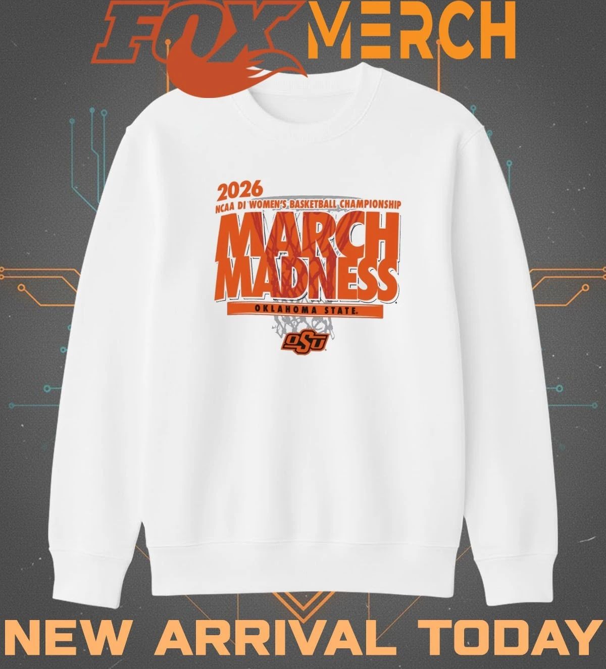 Oklahoma State Cowgirls 2026 NCAA DI Women’s Basketball Championship March Madness shirt