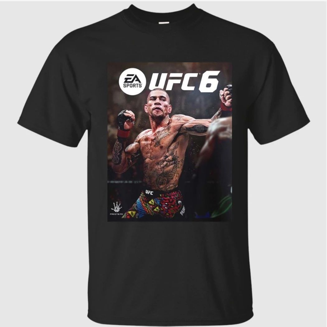 EA Sports UFC 6 Alex Pereira Standard Edition Cover Athlete T-Shirt