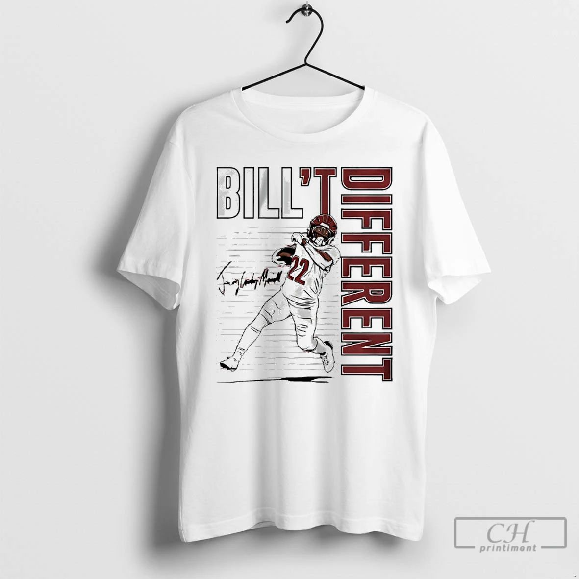 Premium Jacory Croskey Merritt Billt Different Signature Football T Shirts