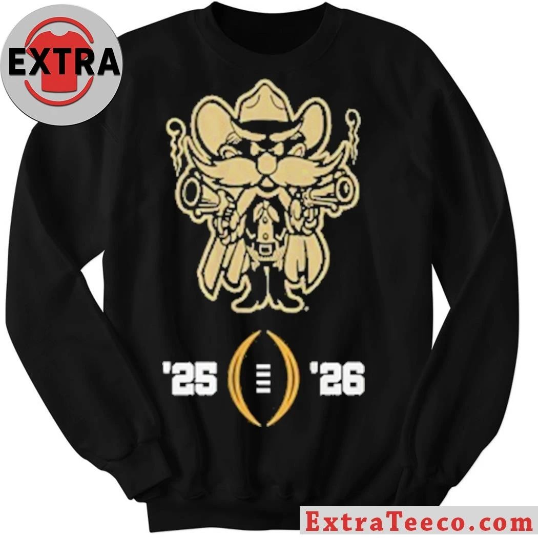 Original The Raider Red mascot of Texas College of Technology Football Playoff 2025-26 Shirt
