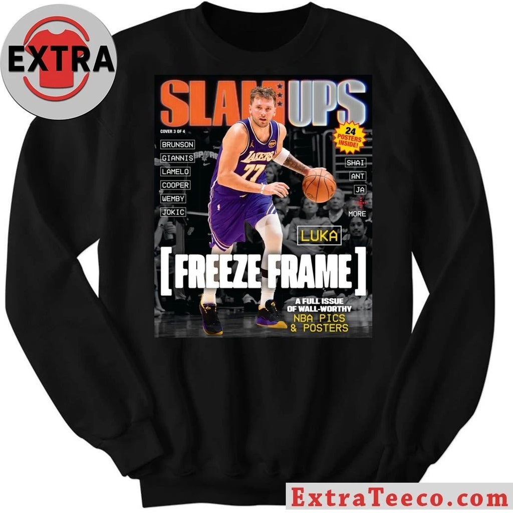 Original SLAMUPS NBA Luka Dončić in Los Angeles Lakers shirt