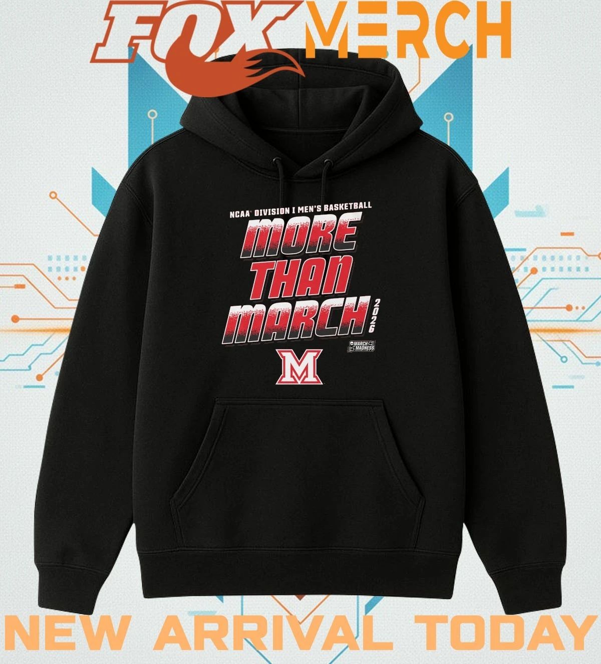 Miami RedHawks 2026 NCAA Division I Men’s Basketball More Than March Madness t-shirt