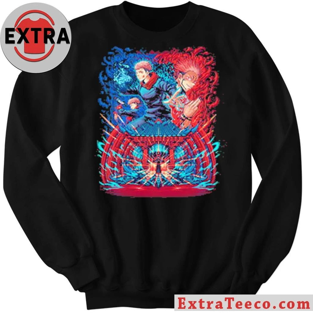 Jujutsu Kaisen Yuji Itadori And Ryomen Sukuna Void Possession T-shirt