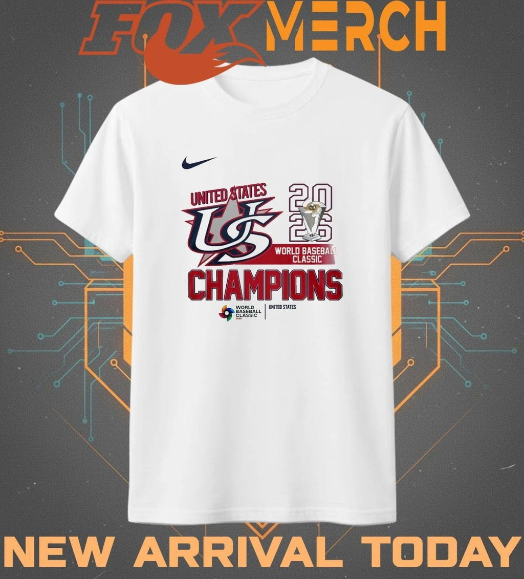 United States 2026 World Baseball Classic Champions t-shirt