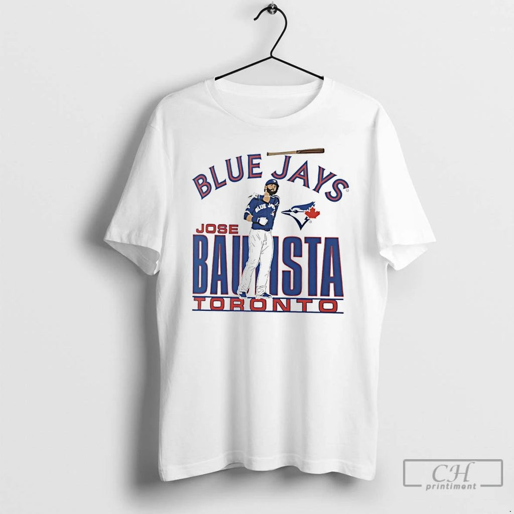 Premium Jose Bautista Toronto Blue Jays Cooperstown Player T Shirts