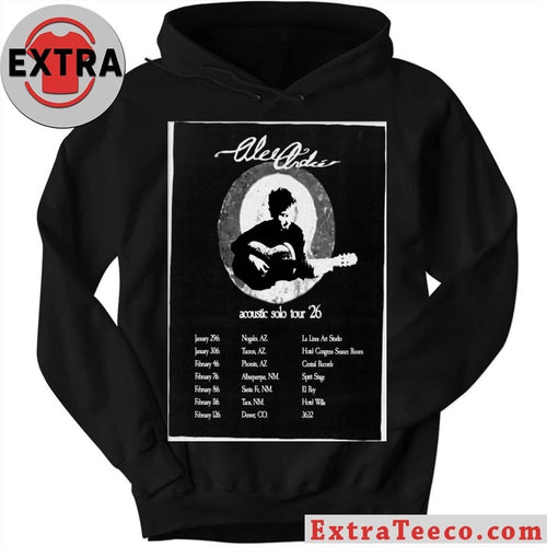 Alec André 2026 Acoustic Solo Tour Poster Shirt