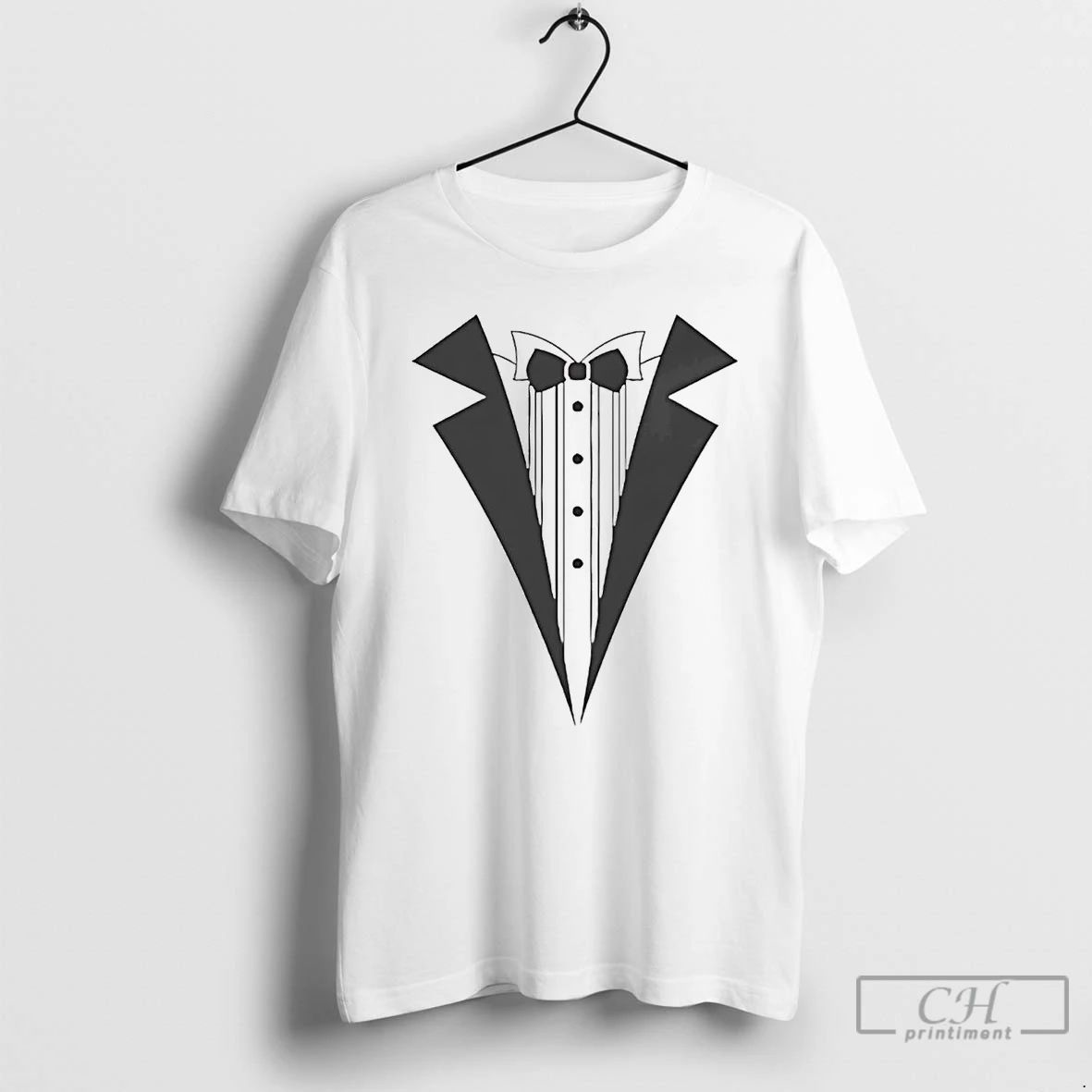 Premium Tuxedo Suit Neck T Shirts