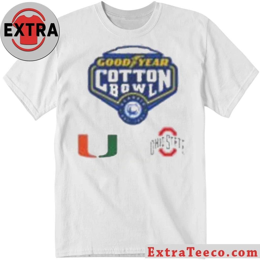 Original The Goodyear Cotton Bowl Classic College Football Playoff will take place on December 31, 2025, at AT&T Stadium in Arlington, Texas Shirt