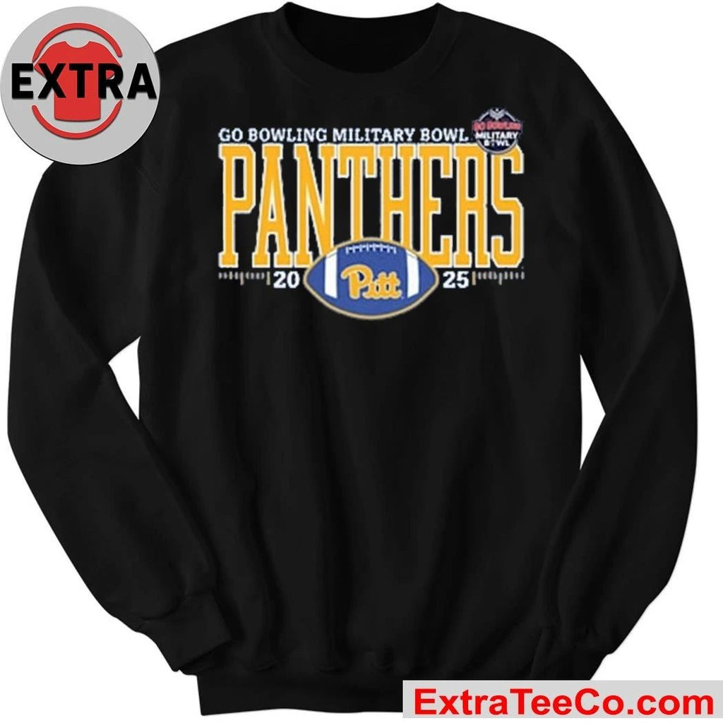 Colosseum Pitt Panthers OHT Military Appreciation Pitt Panthers Blue Blue 84 2025 Military Bowl Participant T-Shirt