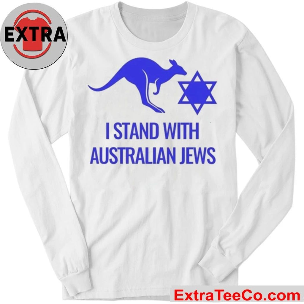 I Stand With Australian Jews Shirt Pray For Australia Logo Shirt