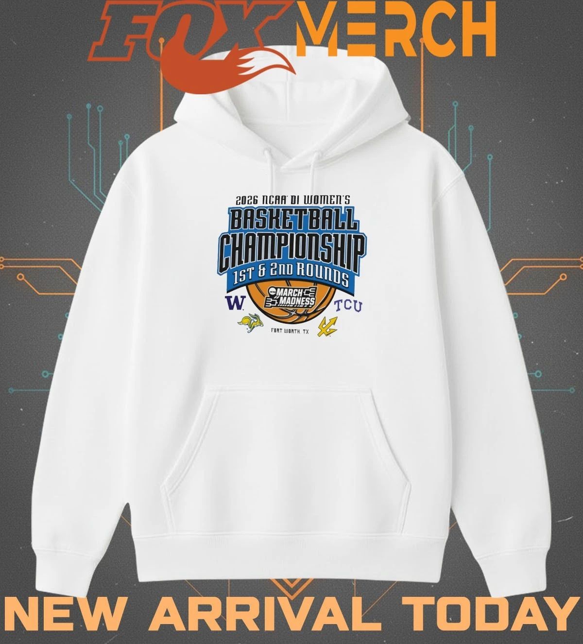 2026 NCAA DI Women’s Basketball Championship 1st & 2nd Rounds March Madness Fort Worth, TX t-shirt