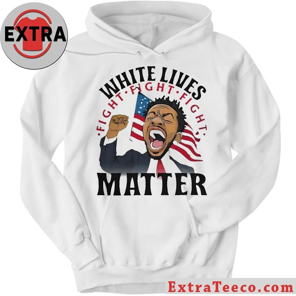 Original Kendrick Lamar White Lives Fight Matter Black Lives Matter And White Lives Matter Shirt