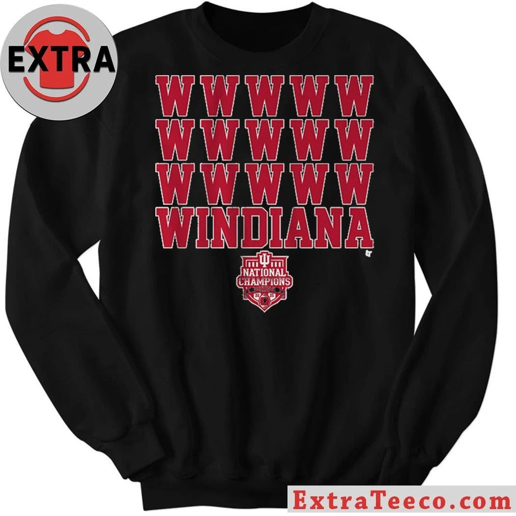 Indiana Football Windiana 2025 National Champions Shirt