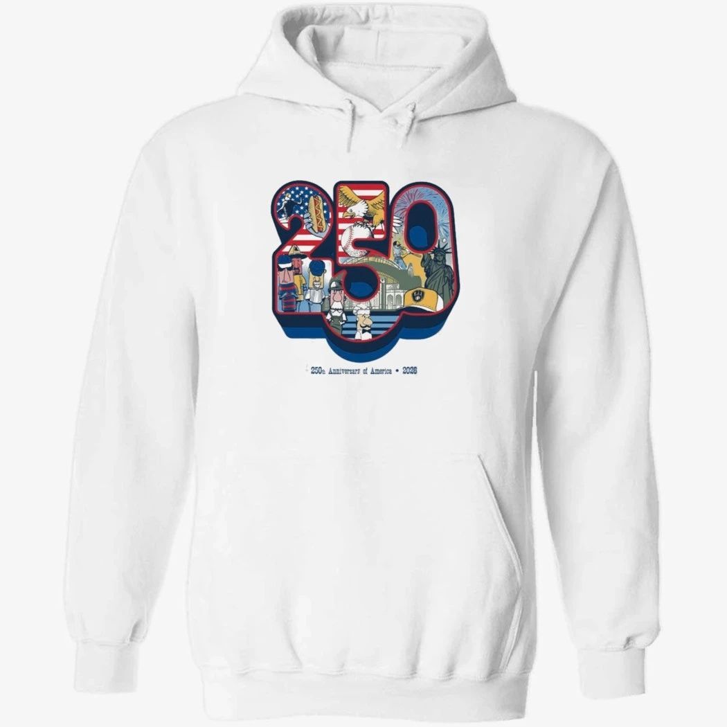 Brewers 250th Anniversary of America 2026 T-Shirt