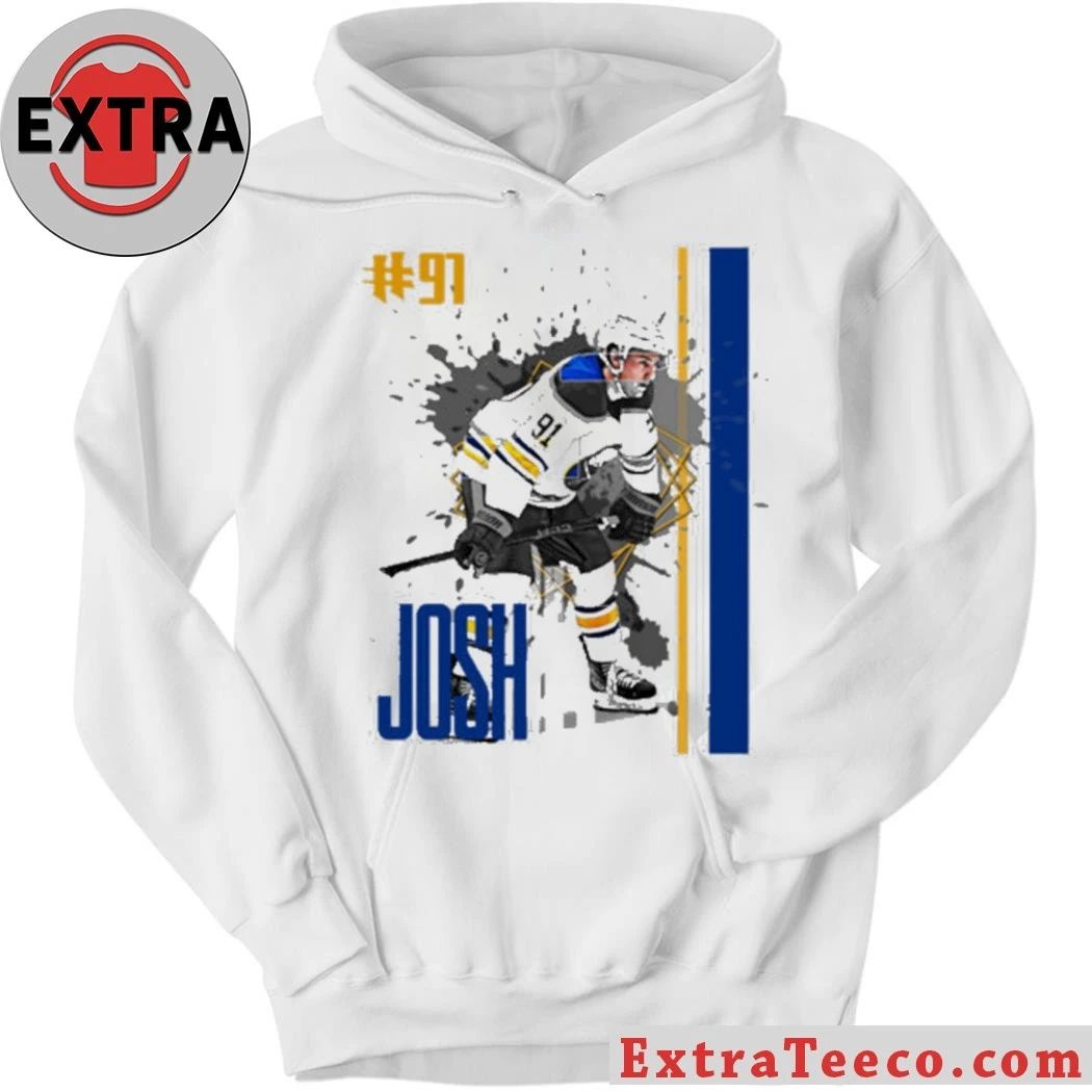 Original Josh Doan #91 hockey Player Sabres T-Shirt