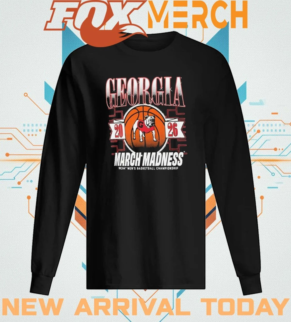 Georgia Bulldogs 2026 March Madness NCAA men’s basketball Championship t-shirt