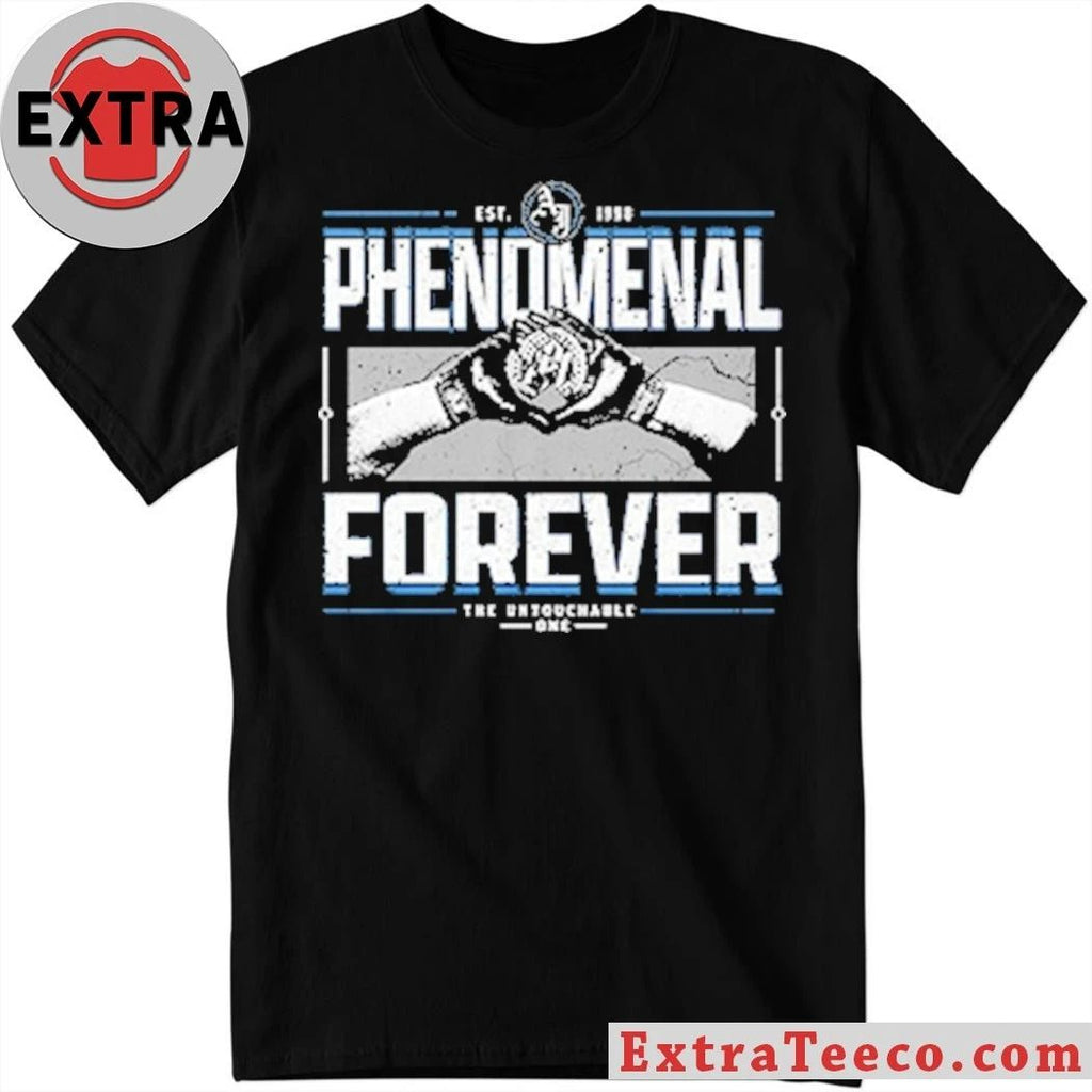 Celebrating 10 years of AJ Styles Phenomenal Forever, The Undefeated T-Shirt