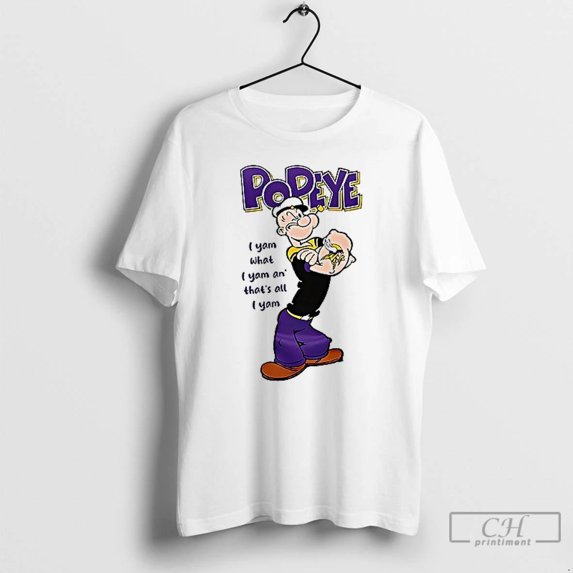 Premium Minnesota Vikings X Popeye I Yam What I Yam An Thats All I Yam