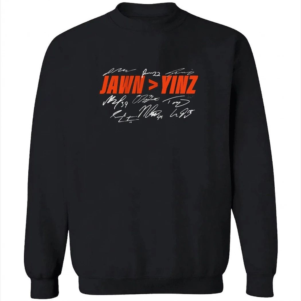 Philadelphia Hockey Jawn Yinz Signature Shirt