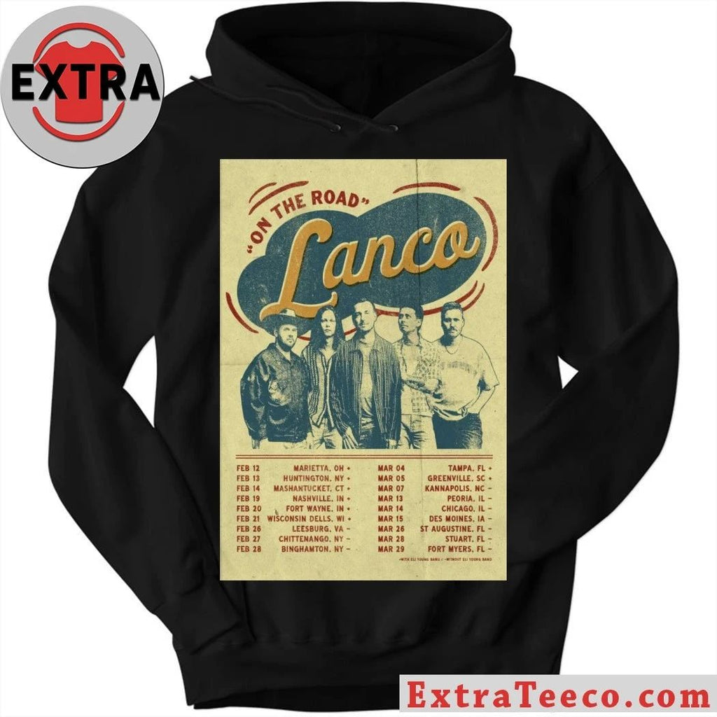 Tour 2026 LANCO On The Road Poster Shirt
