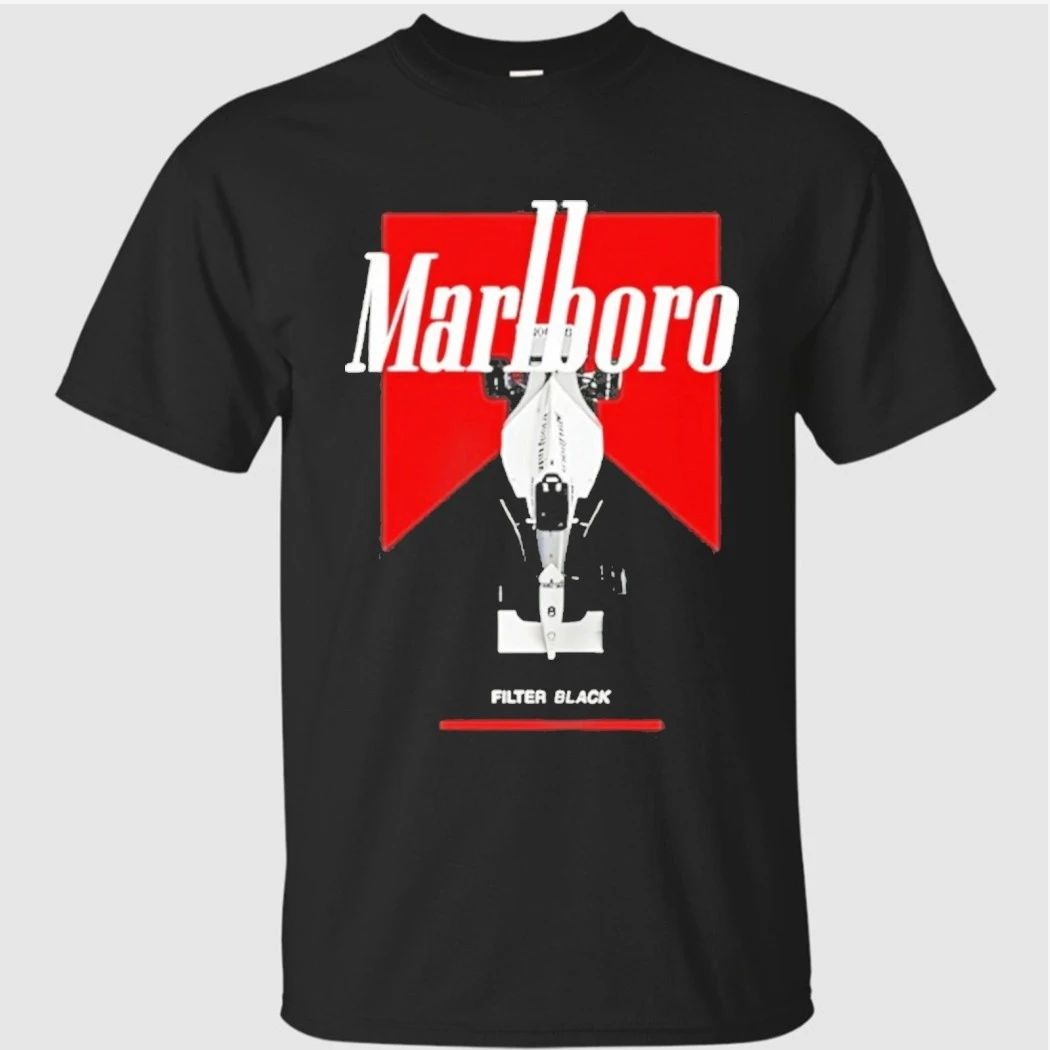 Marlboro Project Four Formula One Filter Black Shirt