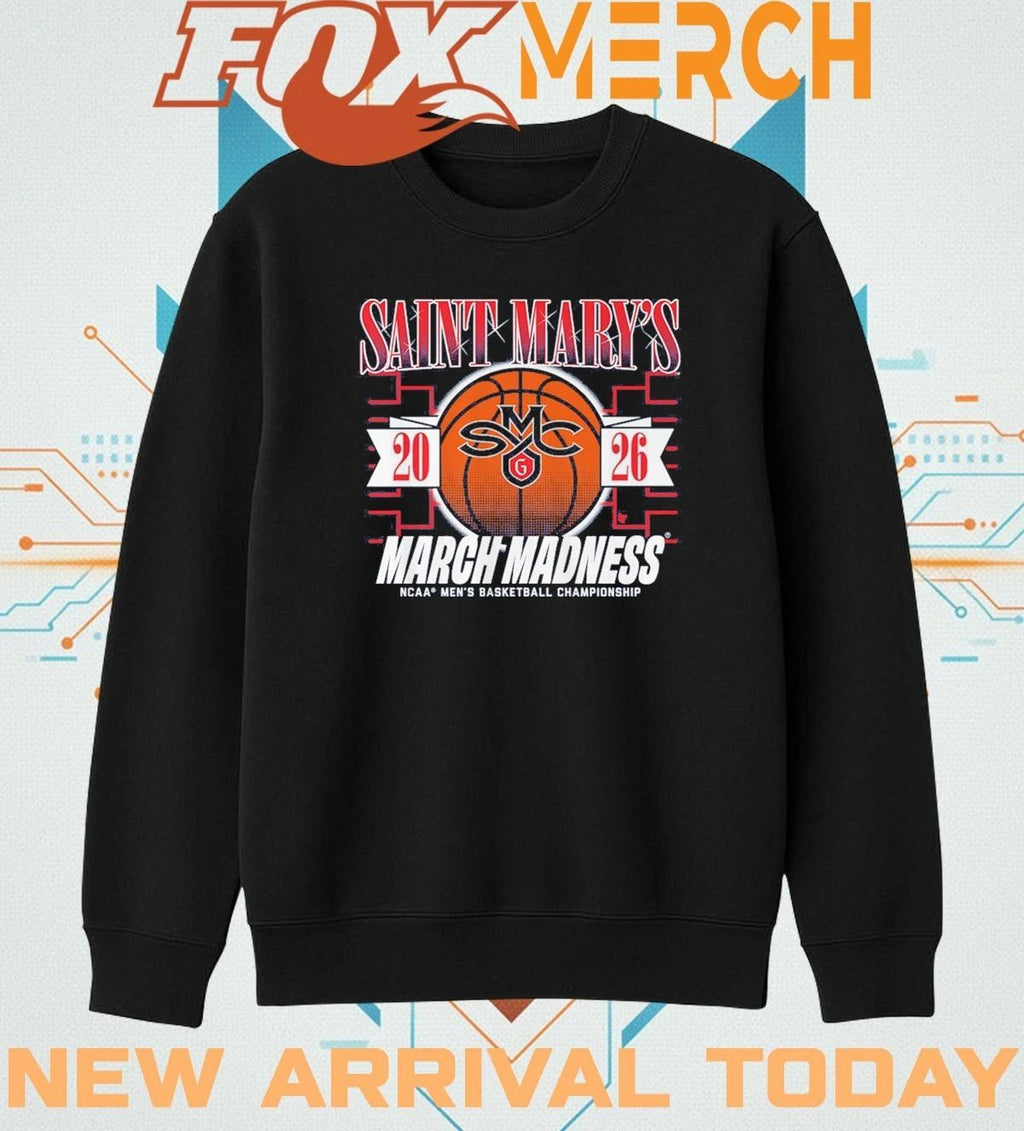 Saint Mary’s Gaels Men’s Basketball 2026 March Madness t-shirt