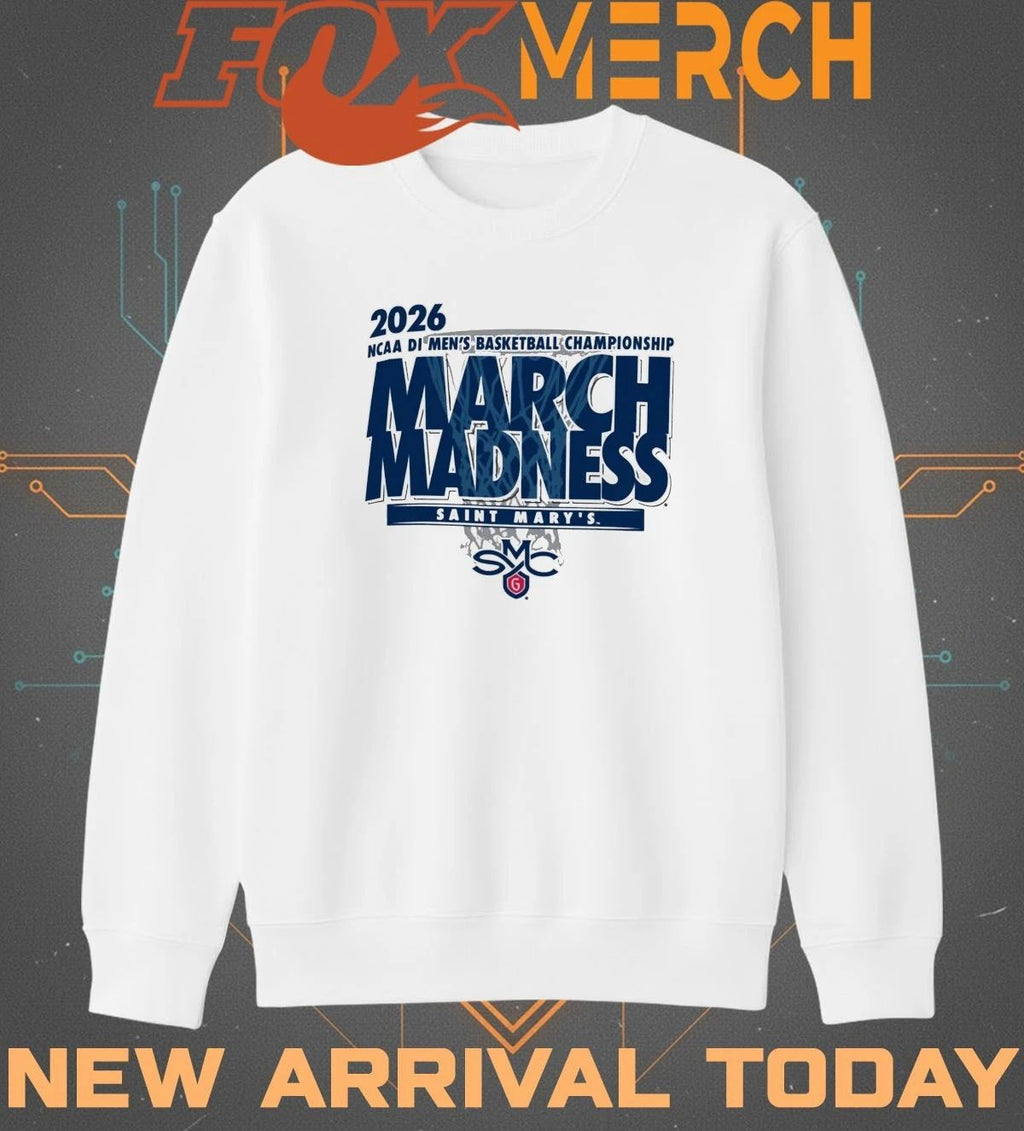 Saint Mary’s Gaels 2026 NCAA DI Men’s Basketball Championship March Madness shirt