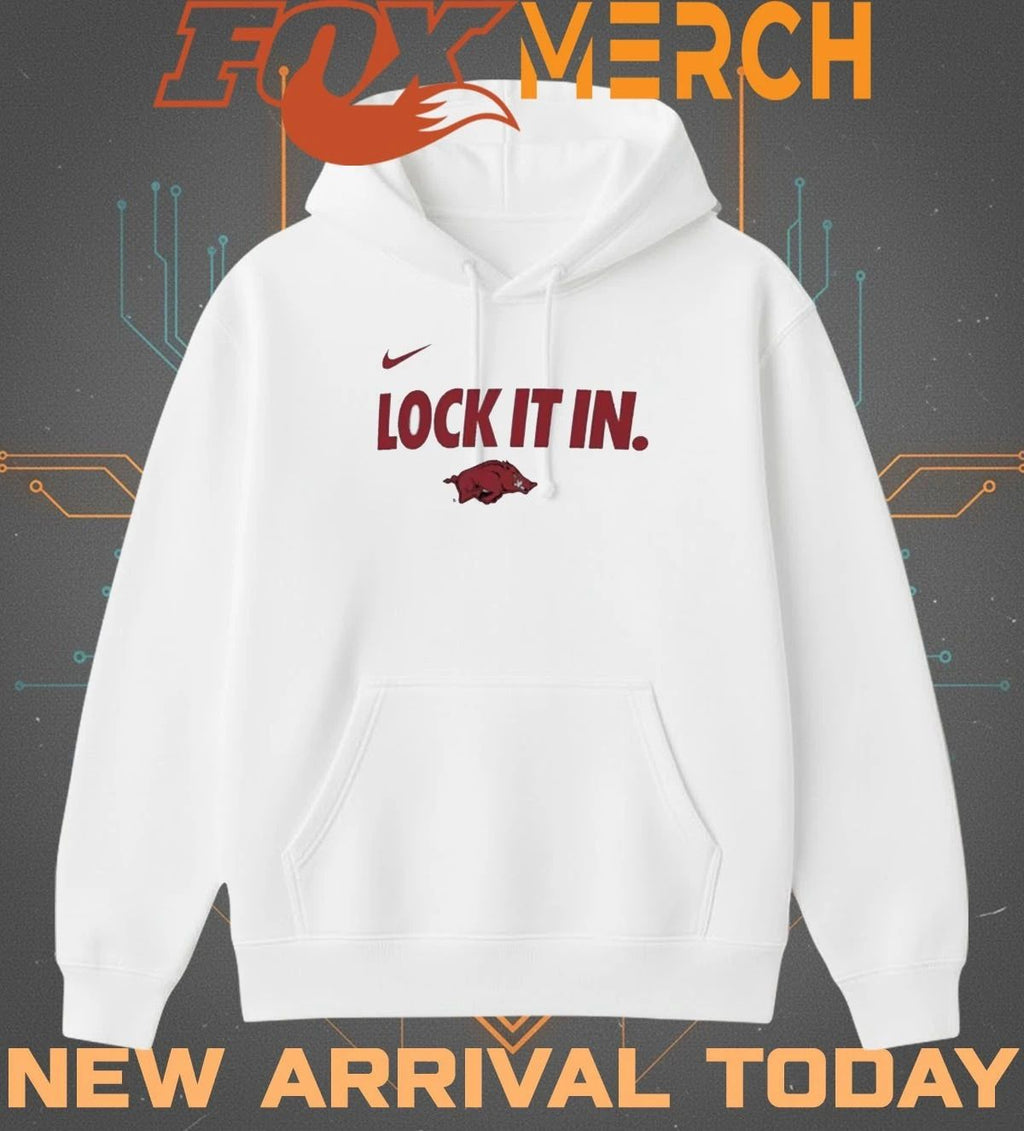 Arkansas Razorbacks Lock It In 2026 On-Court Bench Legend Dri-FIT t-shirt