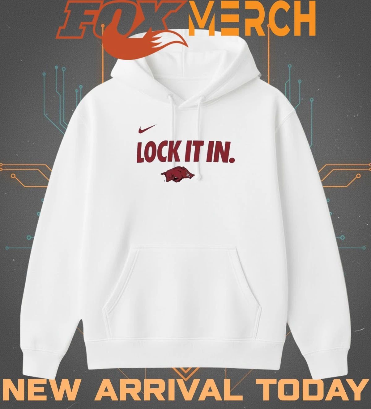 Arkansas Razorbacks Lock It In 2026 On-Court Bench Legend Dri-FIT t-shirt