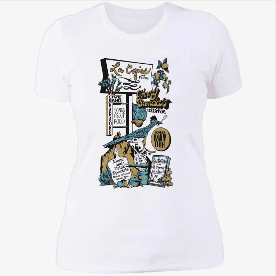 La Copine and Friends Johnny Brenda’s May 11 2026 Shirt