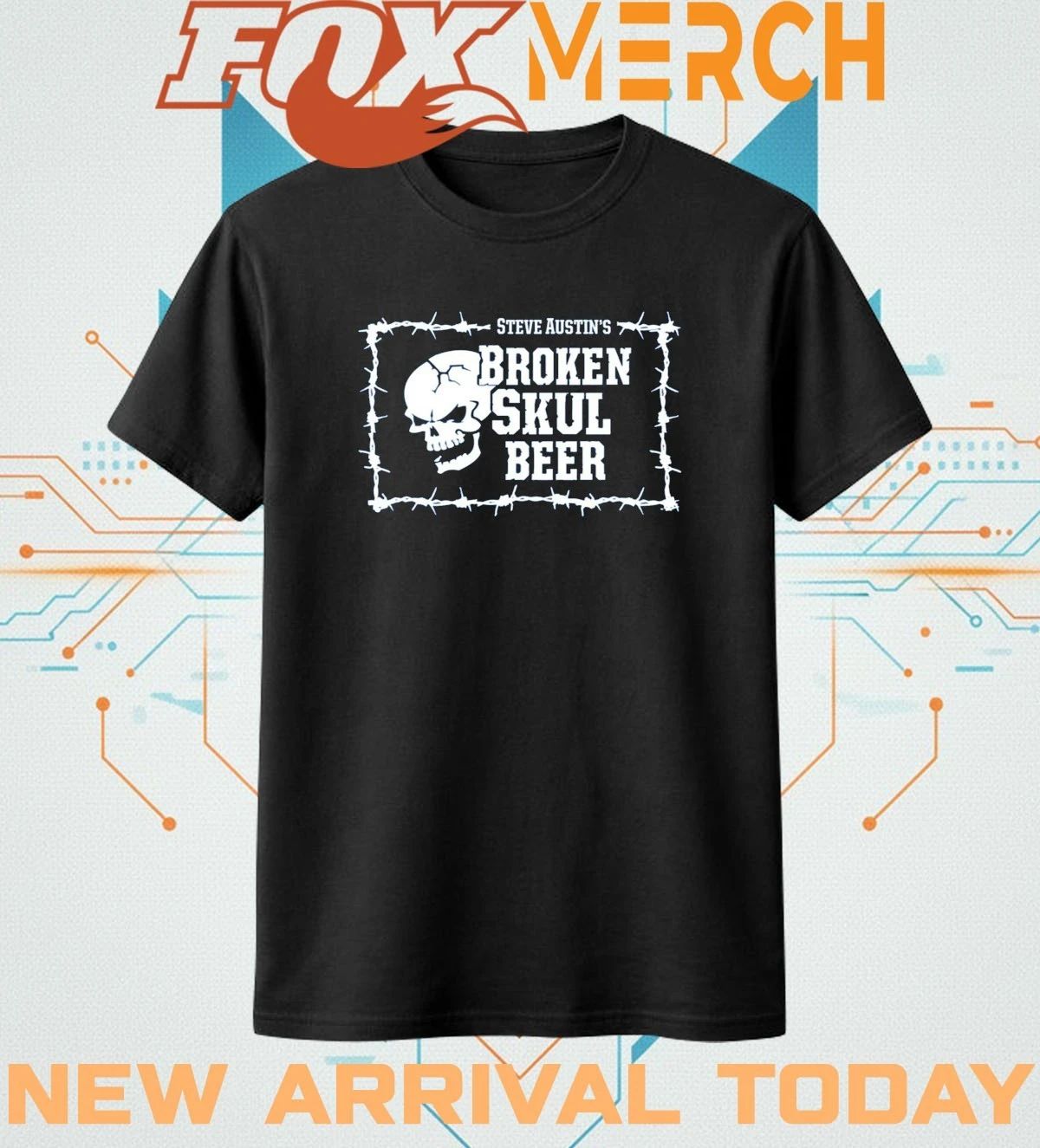Steve austin’s broken skull beer shirt